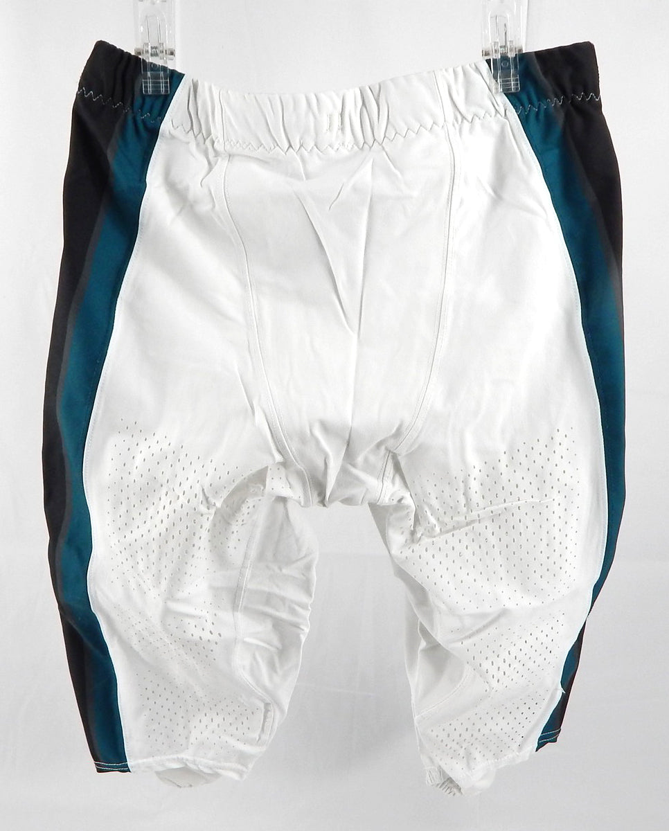 2023 Philadelphia Eagles Jadon Haselwood #87 Game Used White Pants 34 817 Pic2