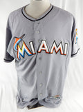 2012-18 Miami Marlins #32 Game Used Grey Jersey 48 971