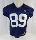 2008 Auburn Tigers #89 Game Used Navy Football Practice Jersey L DP11279