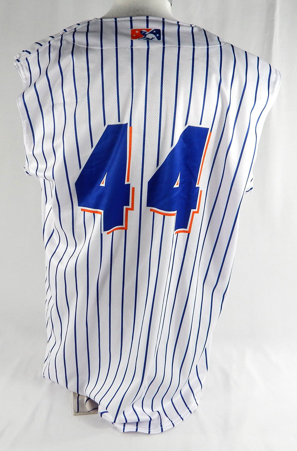 2024 Syracuse Mets #44 Game Used White Jersey Salt City 48 676 Pic2