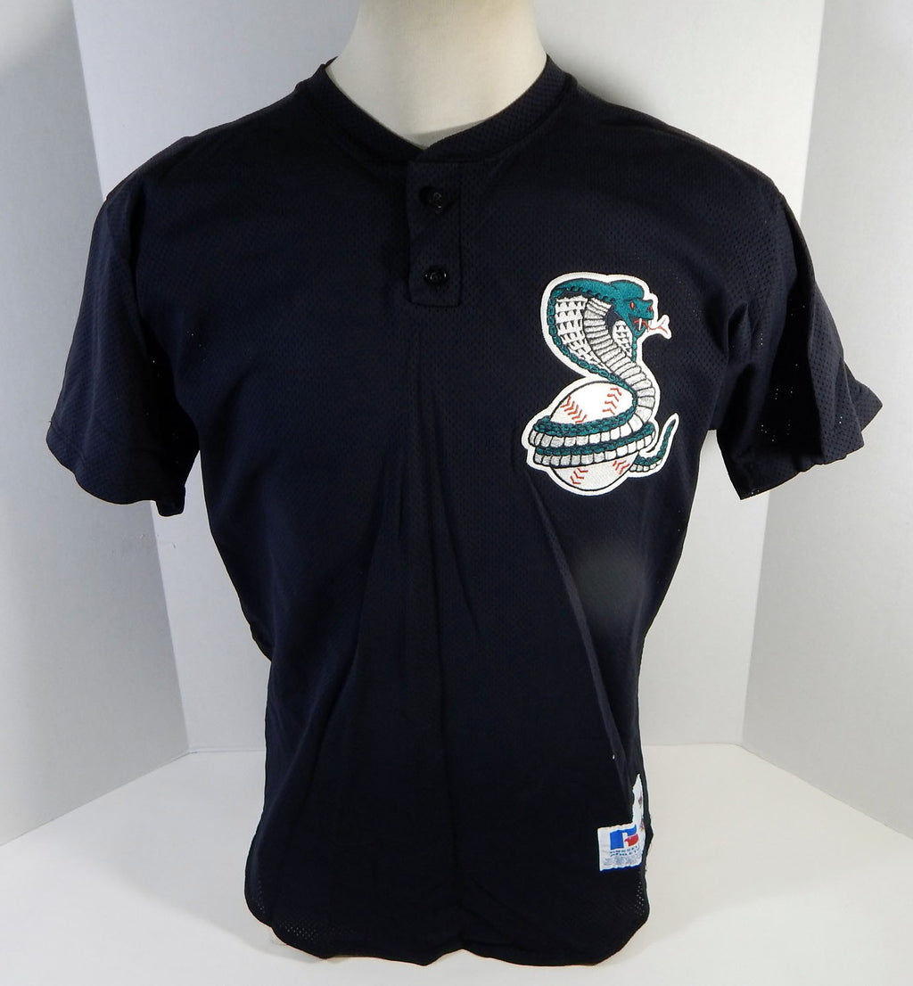 1995-2000 Kissimmee Cobras #24 Game Used Black Jersey 46 DP16290 Pic2