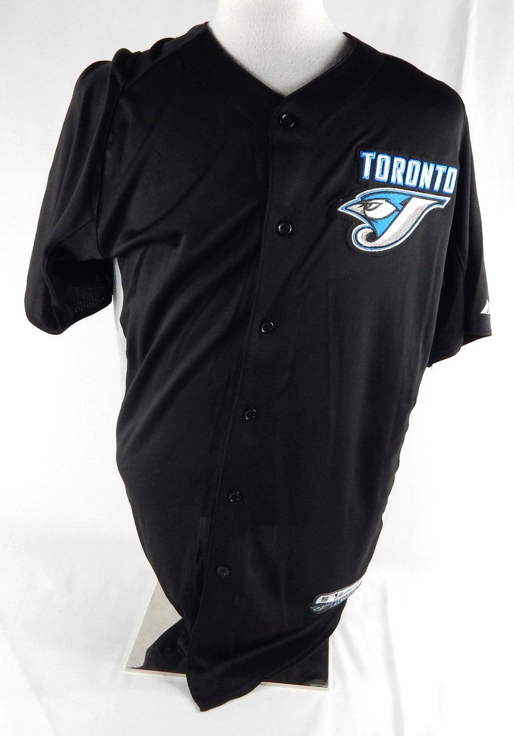 2008-10 Toronto Blue Jays #16 Game Used Black Jersey BP ST 46 070