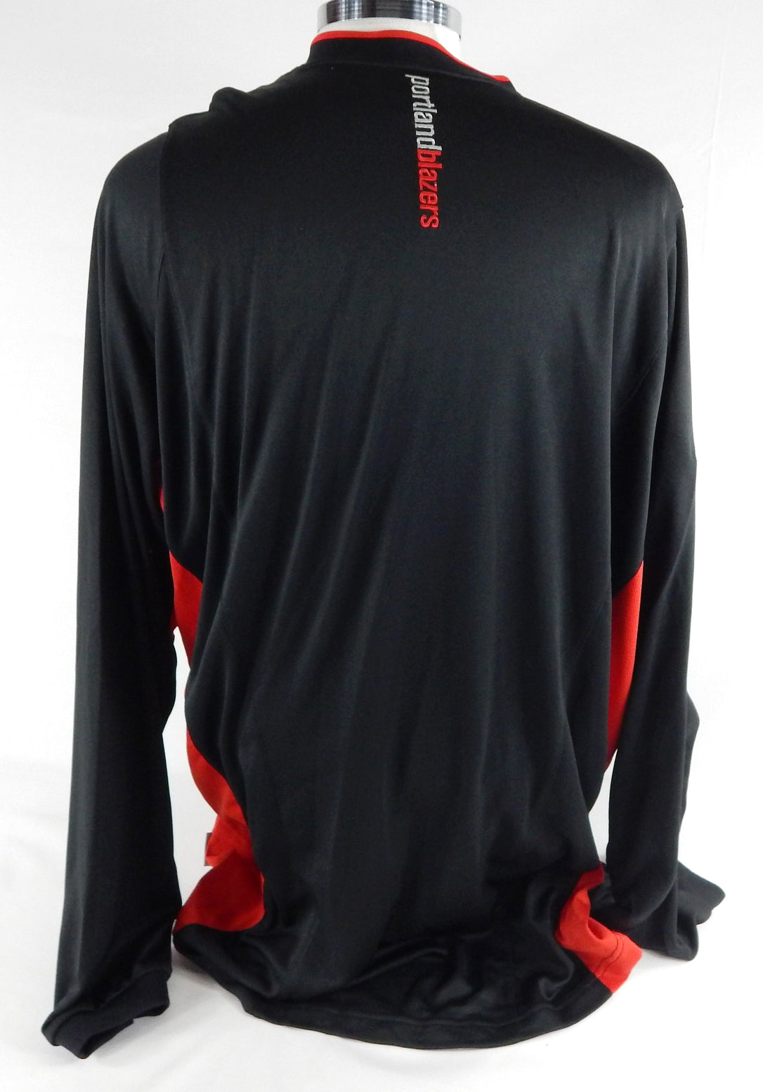 2002-03 Portland Trail Blazers Game Issued Black Shooting Shirt XXL 490 Pic2