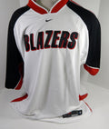 2000s Portland Trailblazers # Game Used White Shooting Shirt 4XL DP64731
