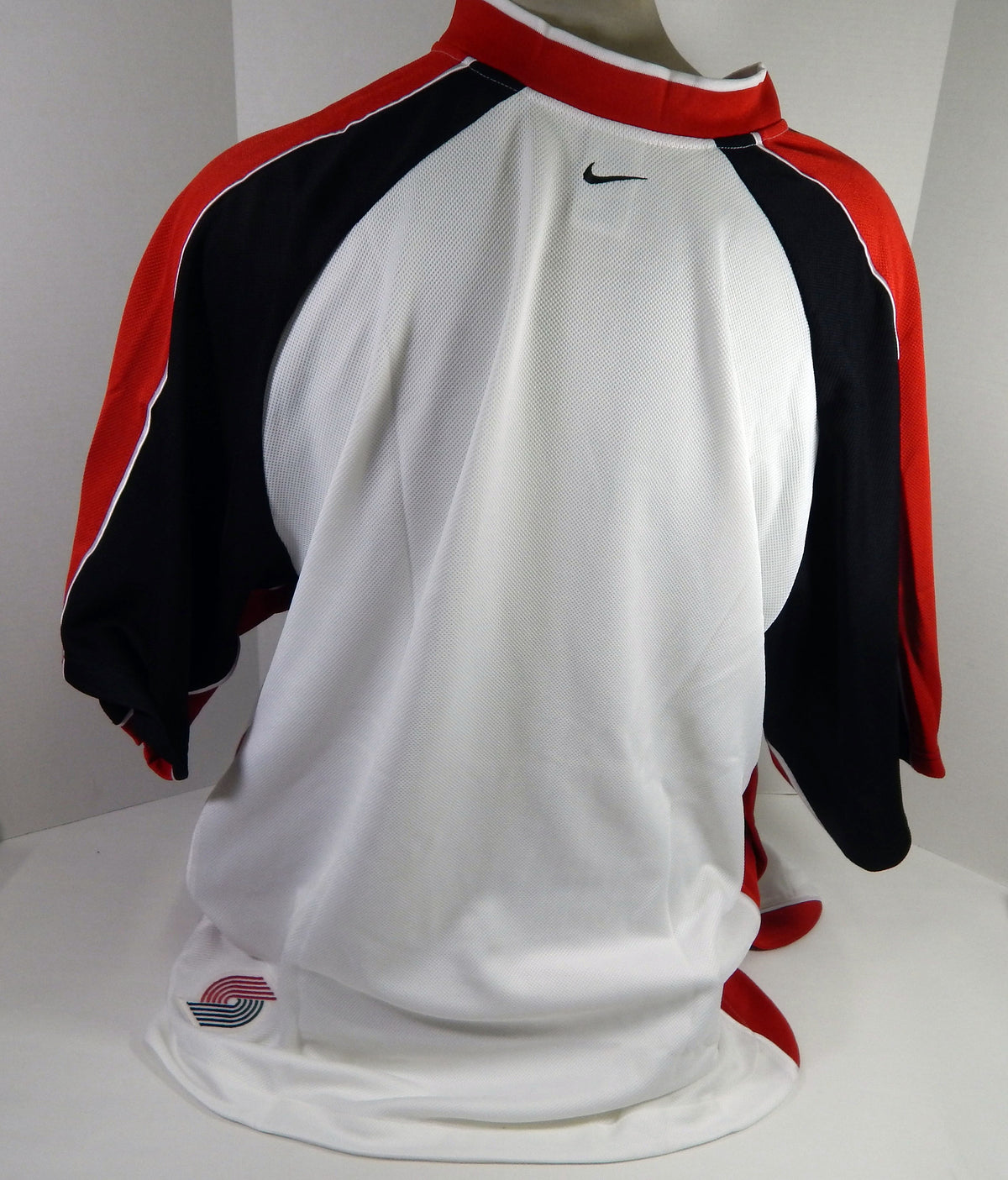 2000s Portland Trailblazers # Game Used White Shooting Shirt 4XL DP64731 Pic2
