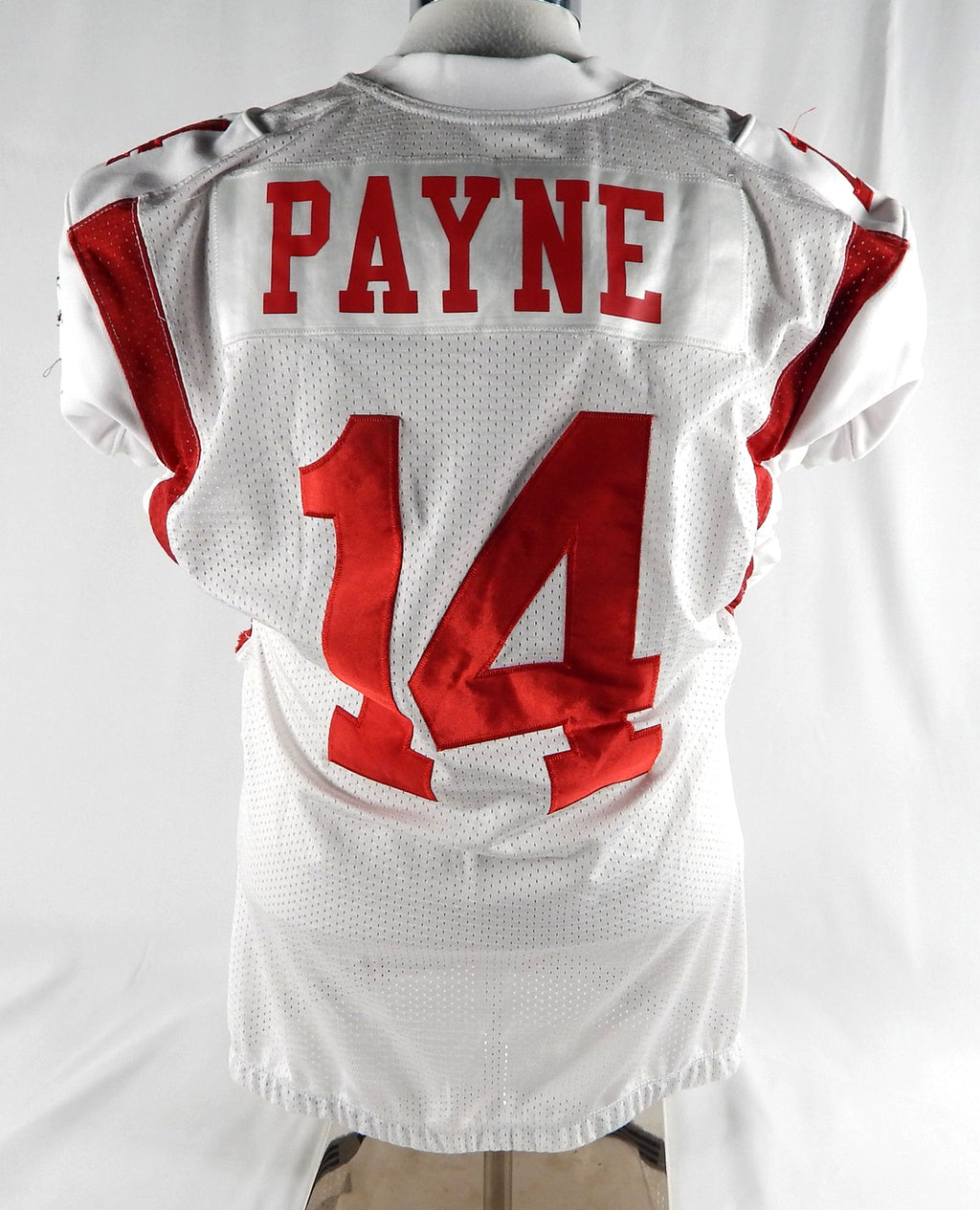 Orlando Predators Payne #14 Game Used White Jersey XL 299 Pic2