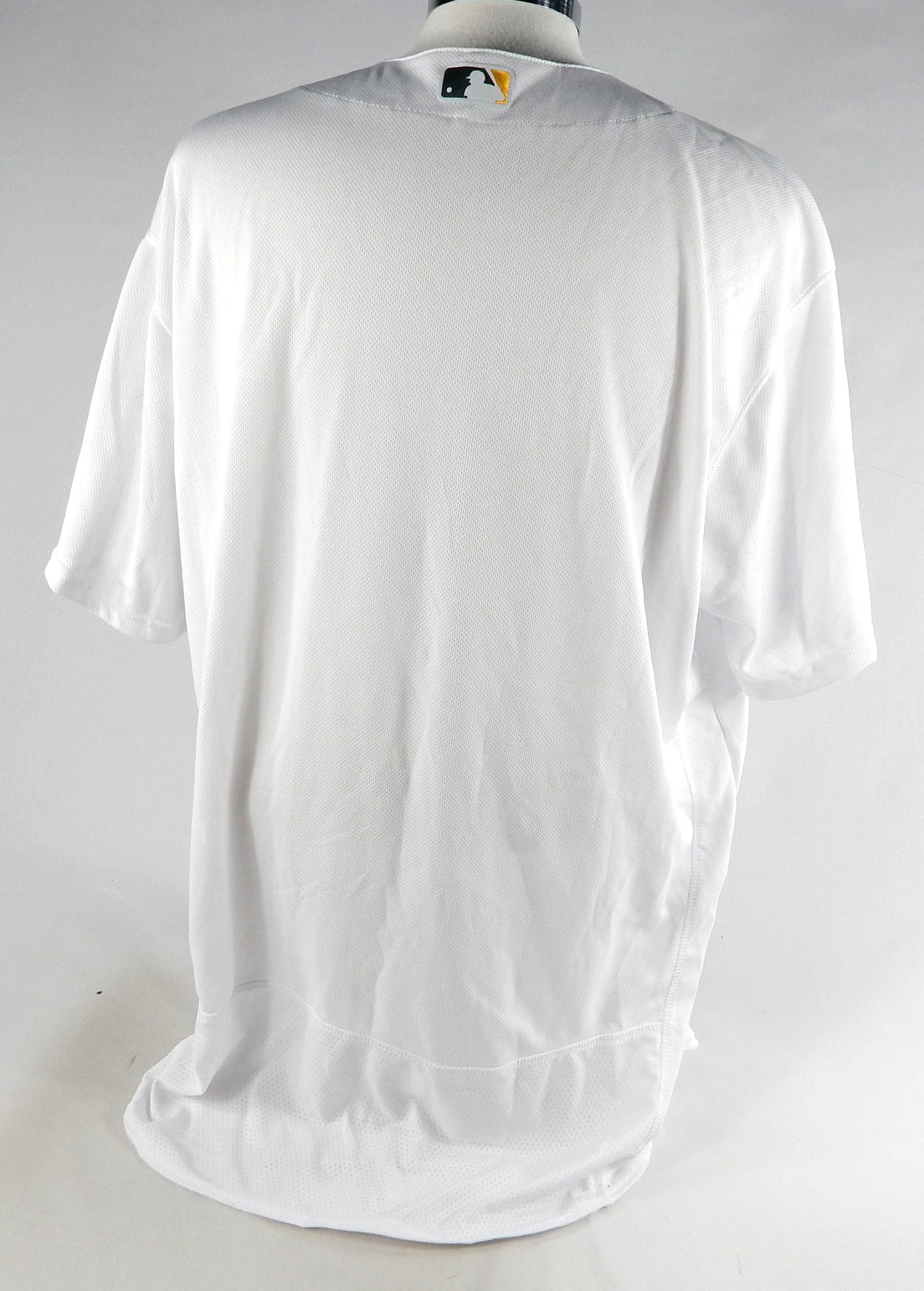 2020 Oakland Athletics Blank Game Issued White Jersey 54 362 Pic2