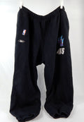 2002-06 Utah Jazz #45 Game Issued Blue Travel Pants 2XL 393
