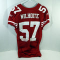 2011 San Francisco 49ers Michael Wilhoite #57 Game Issued Red Jersey 44 DP15859