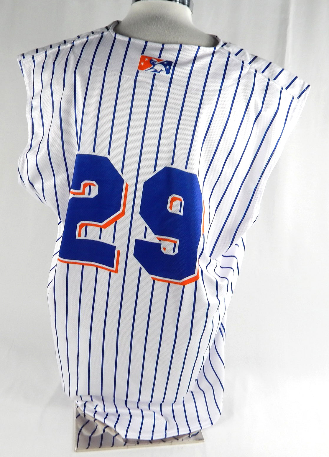 2024 Syracuse Mets #29 Game Used White Jersey Salt City 48 680 Pic2