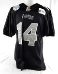 2001-04 Peoria Pirates Nelson #14 Game Used Signed Black Jersey 300