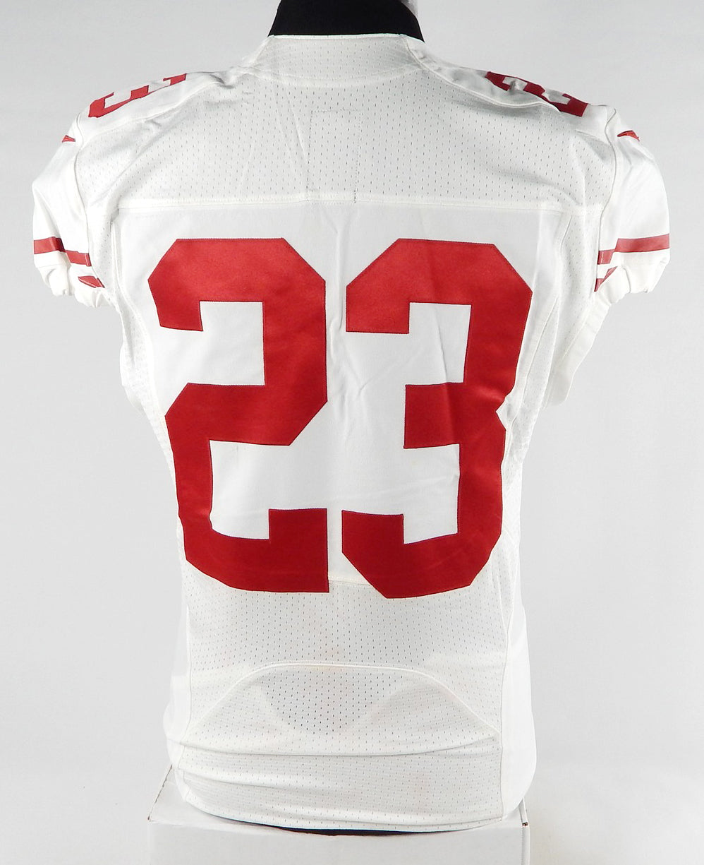 2015 San Francisco 49ers #23 Game Used White Jersey 40 742 Pic2