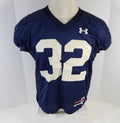 2006 Auburn Tigers #32 Game Used Navy Football Practice Jersey XL DP11287