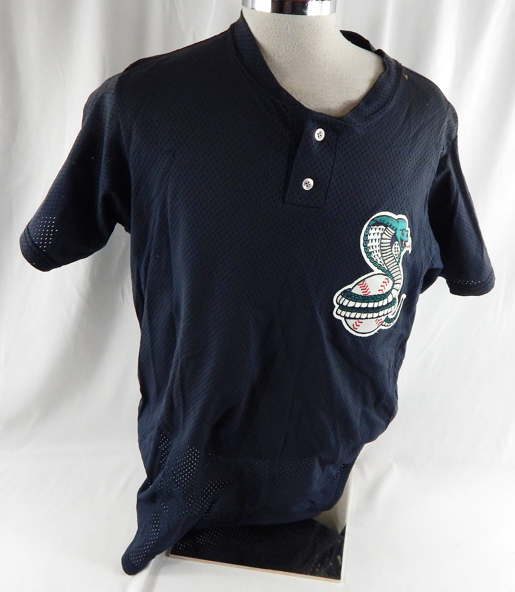 1995-2000 Kissimmee Cobras #33 Game Used Black Jersey 48 963