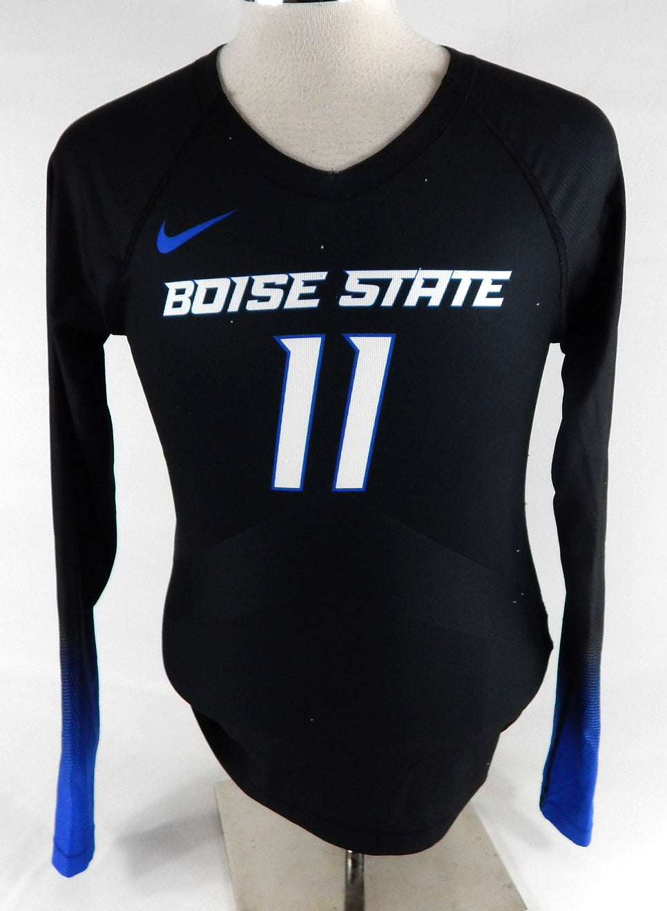 2022 Boise State Broncos #11 Game Used Black Jersey Volleyball M 888