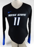 2022 Boise State Broncos #11 Game Used Black Jersey Volleyball M 888