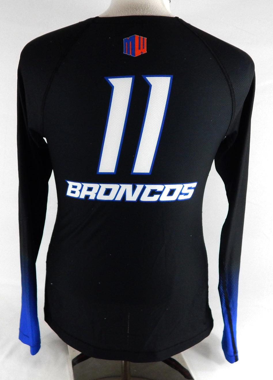 2022 Boise State Broncos #11 Game Used Black Jersey Volleyball M 888 Pic2