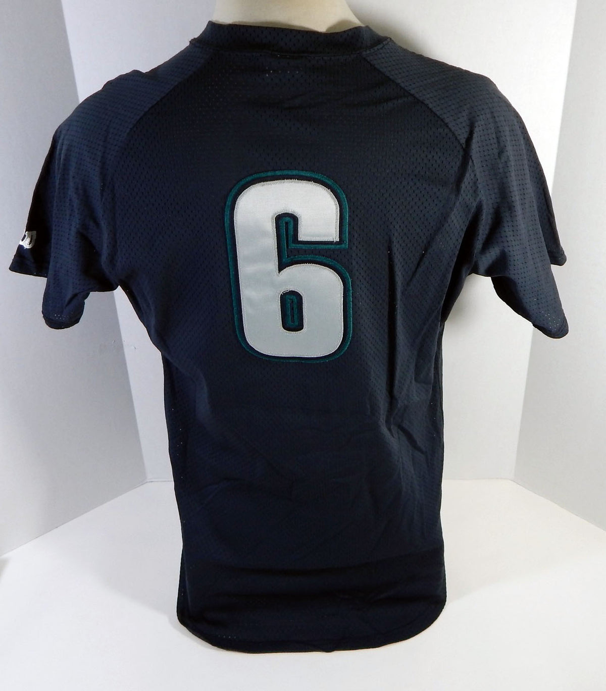 1995-2000 Kissimmee Cobras #6 Game Used Black Jersey 44 DP16296