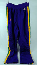 1993-94 Utah Jazz Game Issued Purple Warm Up Pants 32 775