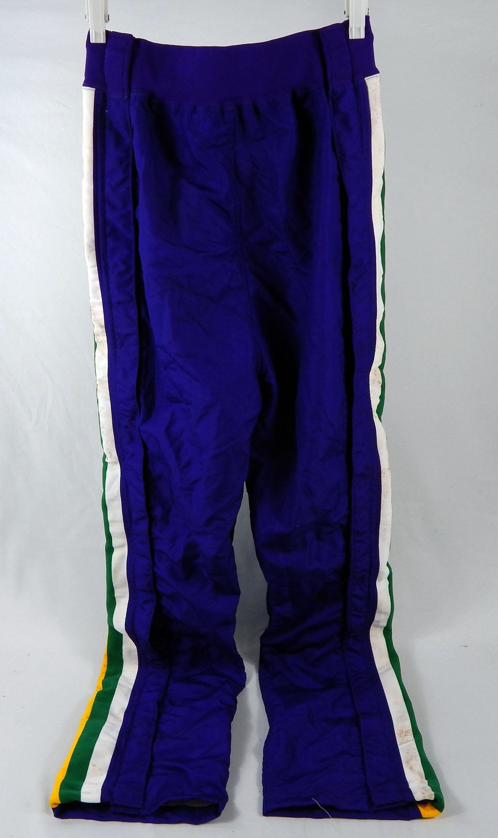 1993-94 Utah Jazz Game Issued Purple Warm Up Pants 32 775 Pic2