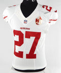 2016 San Francisco 49ers Keith Reaser #27 Game Used White Jersey 70 Patch 40 743