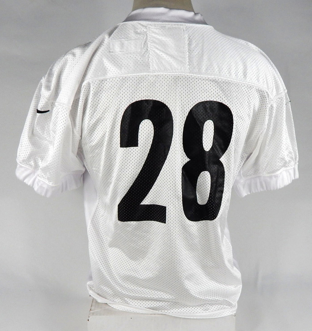 2017 Pittsburgh Steelers Sean Davis #28 Game Issued White Practice Jersey 48 4 Pic2
