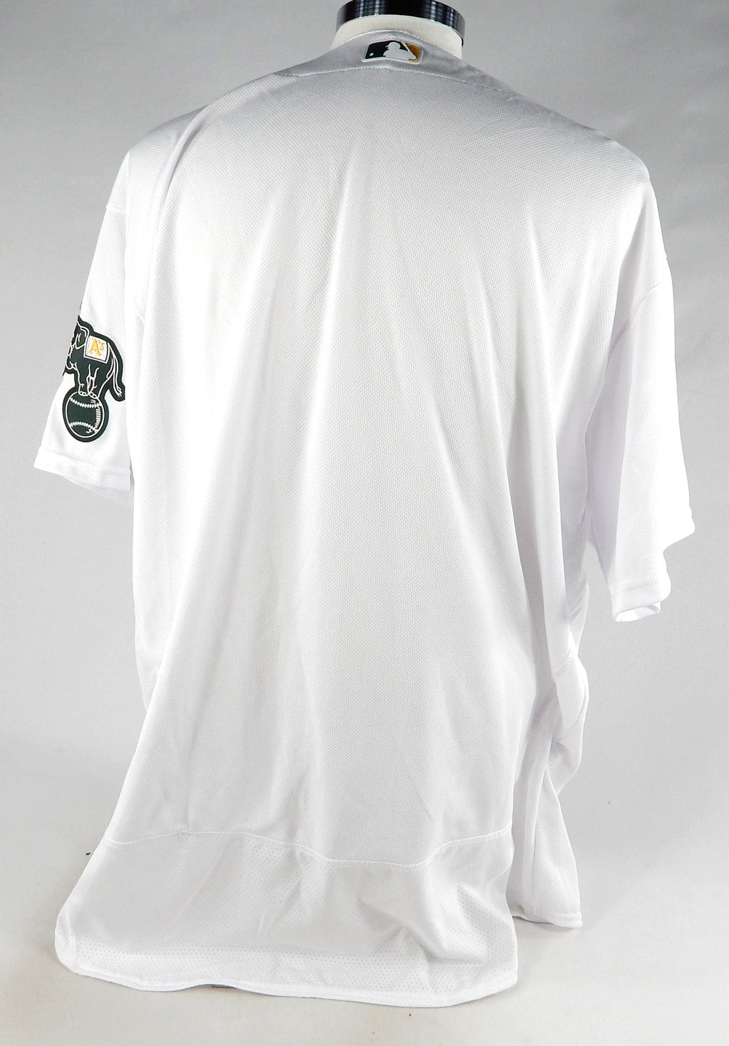 2021 Oakland Athletics Blank Game Issued White Jersey 54 371 Pic2