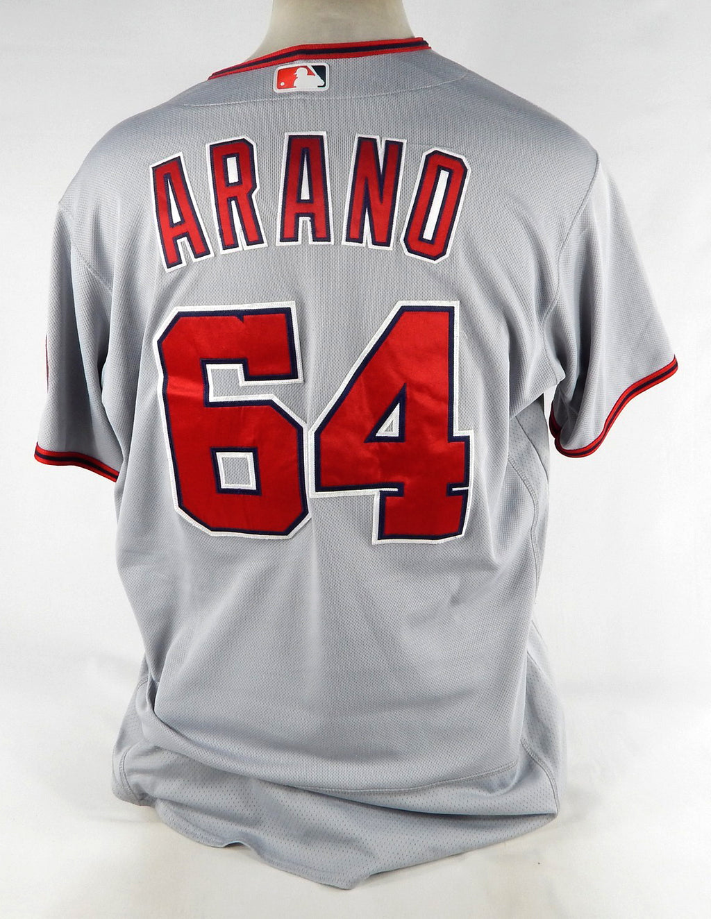 2022 Washington Nationals Victor Arano #64 Game Issued Pos Used Grey Jersey 48 0