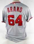 2022 Washington Nationals Victor Arano #64 Game Issued Pos Used Grey Jersey 48 0