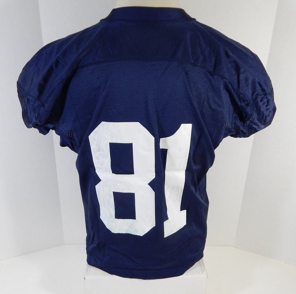 2008 Auburn Tigers #81 Game Used Navy Football Practice Jersey XL DP11298 Pic2