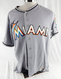 2012-18 Miami Marlins #34 Game Used Grey Jersey 48 982