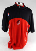 2000s Portland Trail Blazers Game Issued Black Shooting Shirt XXL 504