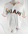 2012-18 Miami Marlins #35 Game Used White Jersey 48 983