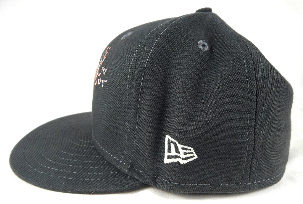 2023 Washington Nationals Thaddeus Ward #68 Game Issued P Used Grey Hat City Con Pic2