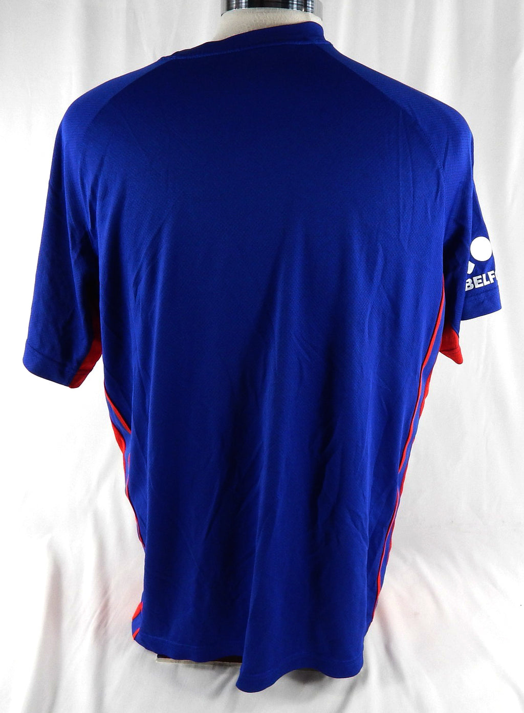 2025-26 Detroit Pistons Ausar Thompson #9 Game Used Blue Shooting Shirt XL 742 Pic2