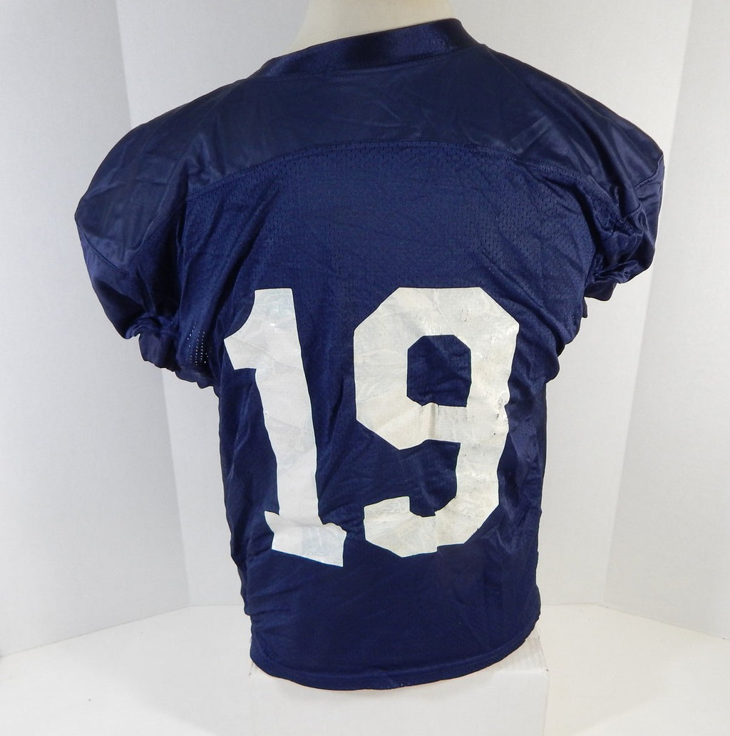 Auburn Tigers #19 Game Used Navy Football Practice Jersey Size: DP11304 Pic2