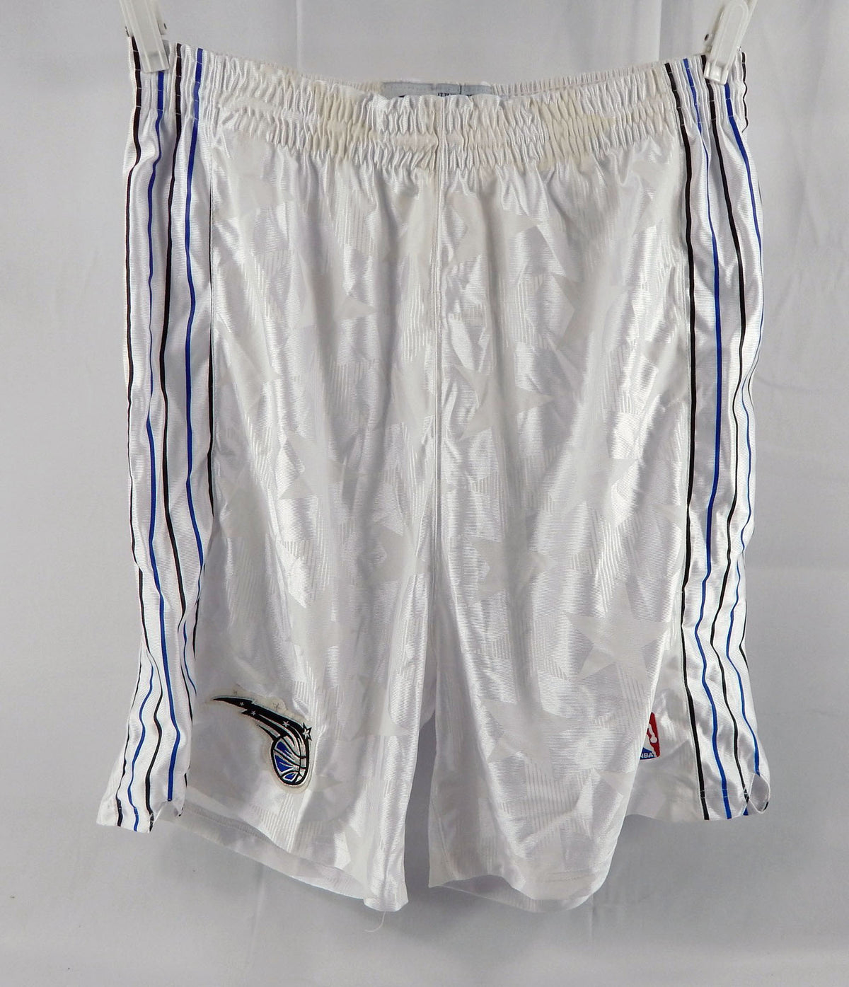 1990s Orlando Magic Game Issued White Shorts 42 778