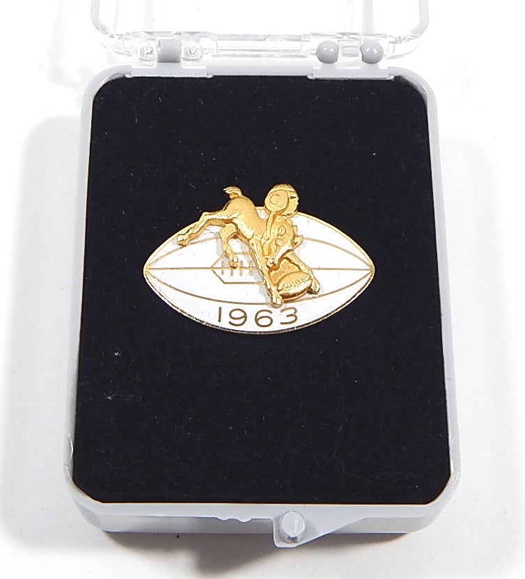 1963 Baltimore Colts Vintage NFL Lapel Press Pin In Original Case