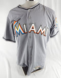 2012-18 Miami Marlins #25 Game Used Grey Jersey 46 985