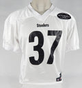2017 Pittsburgh Steelers Jordan Dangerfield #37 Game Issued White Practice Jersey Rivendale Patch 48 DP66983