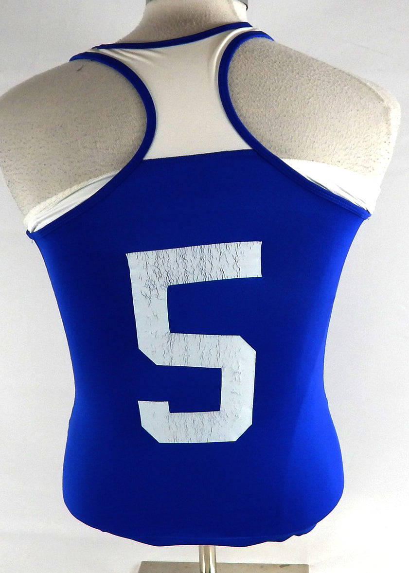 2018 Boise State Broncos #5 Game Used Blue Jersey 60th P Beach Volleyball S 897 Pic2