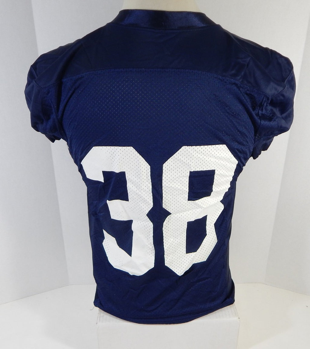 2007 Auburn Tigers #38 Game Used Navy Football Practice Jersey M DP11308 Pic2