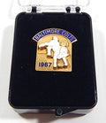1967 Baltimore Colts Vintage NFL Lapel Press Pin In Original Case