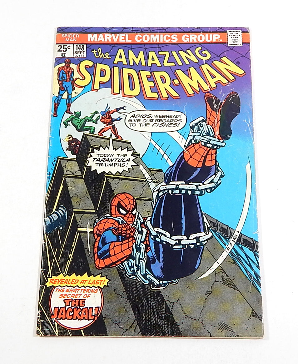 Amazing Spider-Man #148 Marvel 1975 Bronze GD/VG Tarantula Jackal Clone Saga