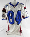2001-06 Memphis Xplorers #84 Game Used Team Signed White Jersey 310