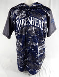 2024 Clearwater Threshers #12 Game Used Navy Camo Jersey Military 48 091