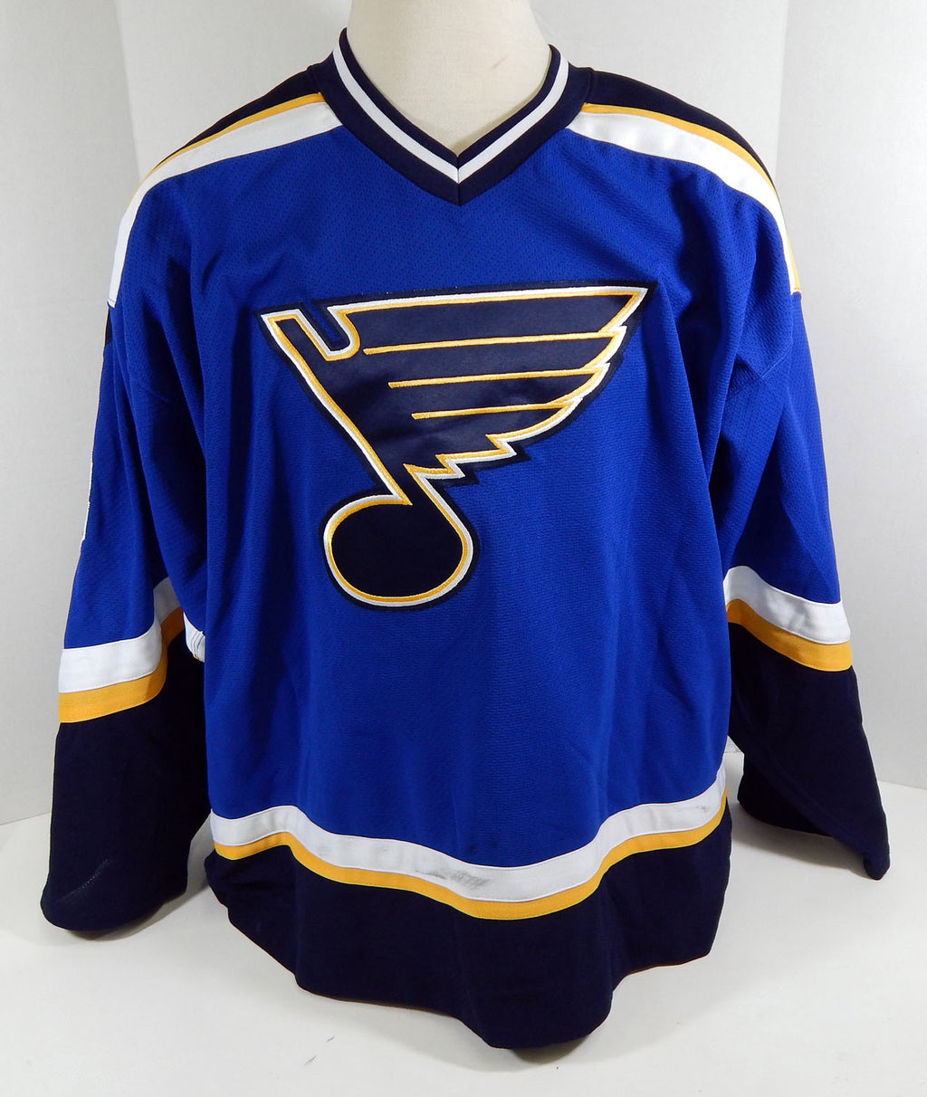2001-02 St. Louis Blues Daniel Corso #18 Game Used Blue Jersey DP12196 Pic2