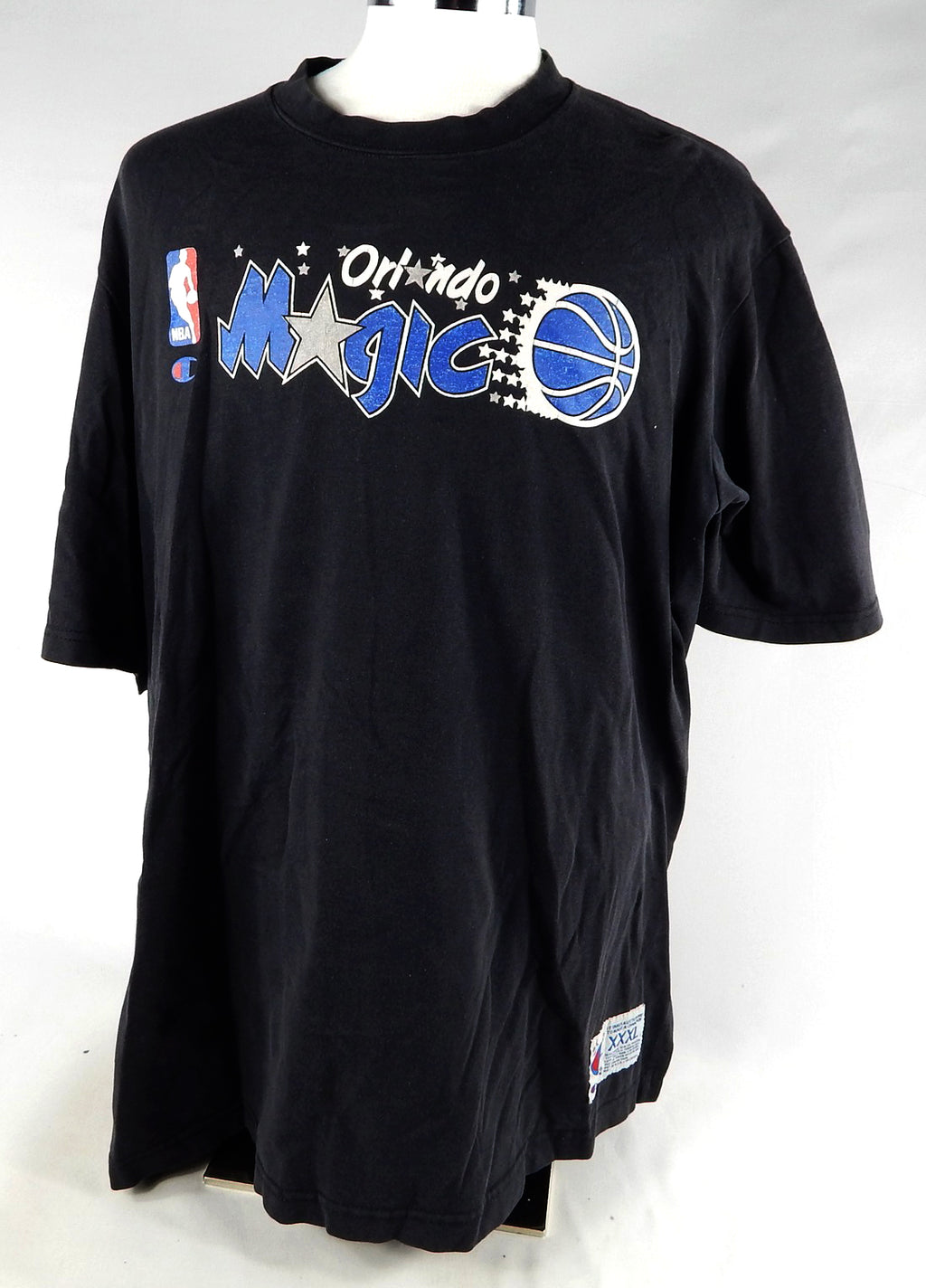 1990s Orlando Magic #25 Game Used Black Training Shirt XXXL 381