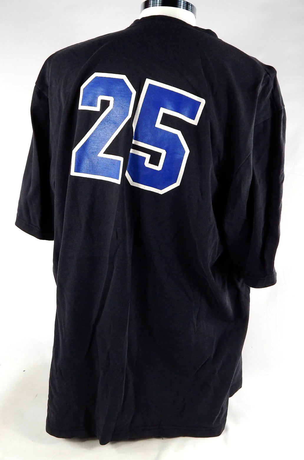 1990s Orlando Magic #25 Game Used Black Training Shirt XXXL 381 Pic2