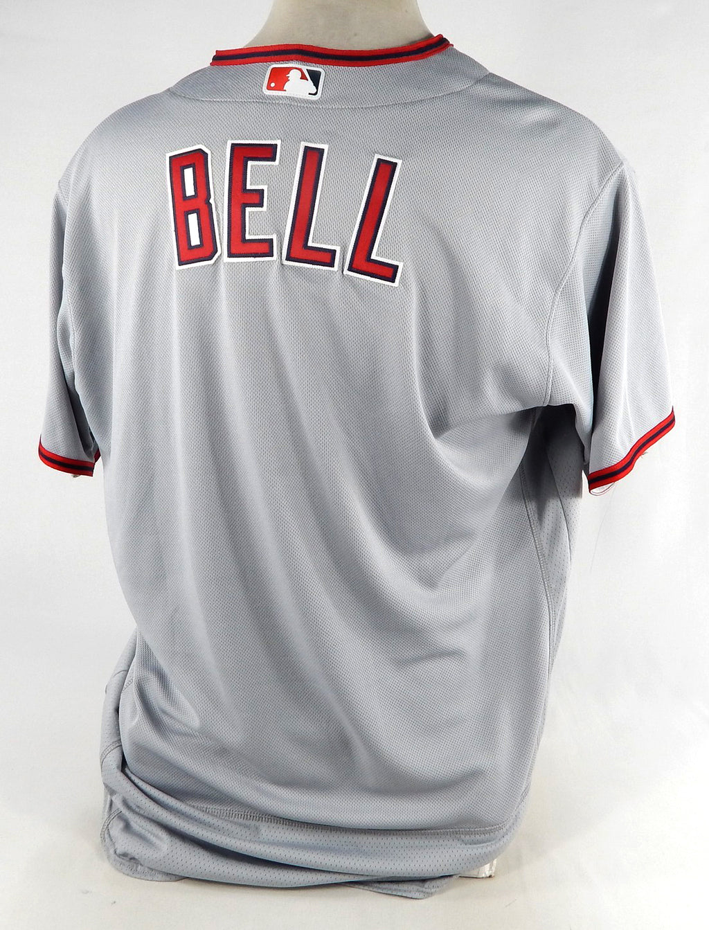 2022 Washington Nationals Josh Bell Game Issued Grey Jersey 48 014